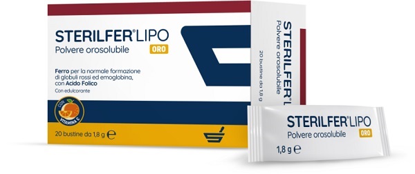 STERILFER LIPO ORO 20 BUSTINE - Fontenova srl