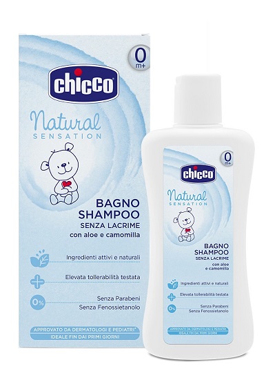 CHICCO BAGNO SHAMPOO NATURAL SENSATION 200 ML - Fontenova srl