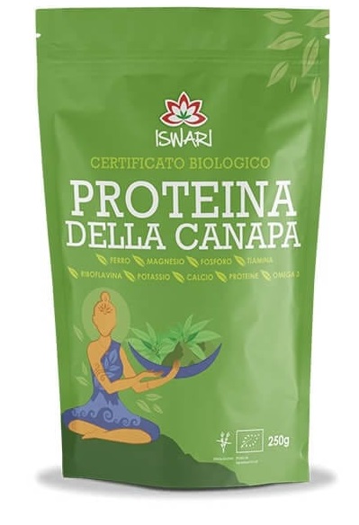 PROTEINE DELLA CANAPA BIO 250 G - Fontenova srl