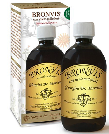 BRONVIS CON MIELE MILLEFIORI 500 ML - Fontenova srl