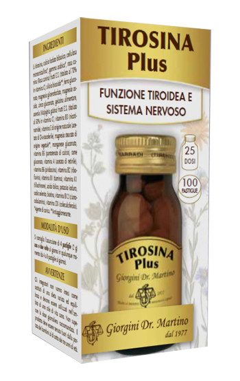 TIROSINA PLUS 100 PASTIGLIE - Fontenova srl