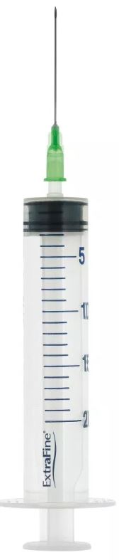 SIRINGA EXTRAFINE 20 ML CON AGO 2 GAUGE 21 0,80X40MM CONO ECCENTRICO 1 PEZZO - Fontenova srl