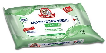 SANO E BELLO SALVIETTE DETERGENTI ALL'ALOE 50 PEZZI - Fontenova srl