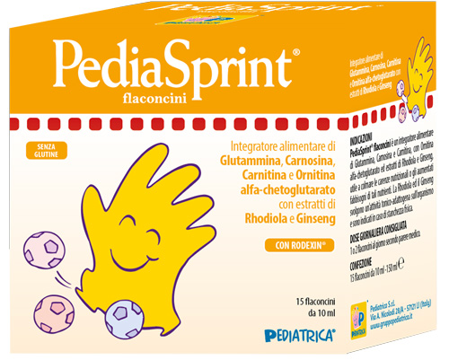 PEDIASPRINT 15 FLACONCINI DA 10 ML - Fontenova srl