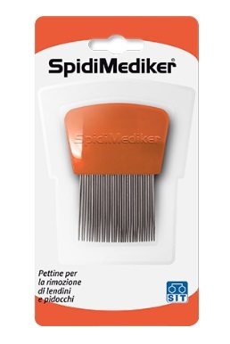 PETTINE ANTIPEDICULOSI SPIDI MEDIKER - Fontenova srl