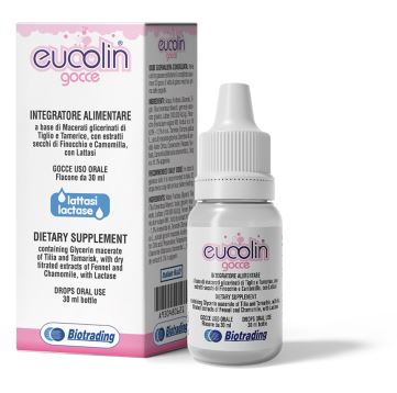 EUCOLIN GOCCE CON LATTASI 30 ML - Fontenova srl