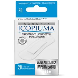 ICOPIUMA CEROTTO TRASPARENTE GRANDE 20 PEZZI - Fontenova srl