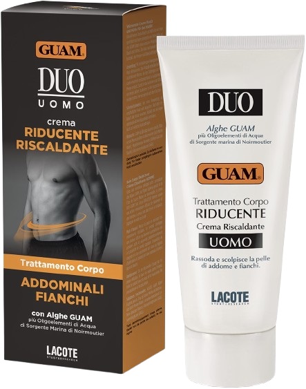GUAM DUO UOMO RIDUCENTE CREMA RISCALDANTE 200 ML - Fontenova srl