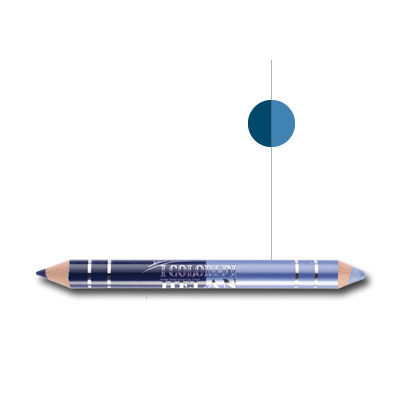 I COLORI DI HELAN BIO MATITA DUO OCCHI AVIO BLU NOTTE - Fontenova srl
