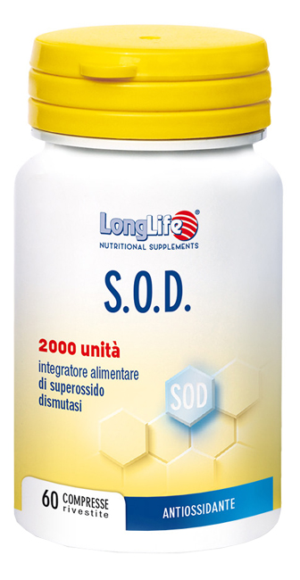 LONGLIFE SOD 2000 60 COMPRESSE RIVESTITE - Fontenova srl