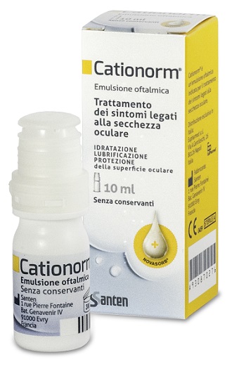 GOCCE OCULARI CATIONORM MULTIDOSE 10 ML - Fontenova srl