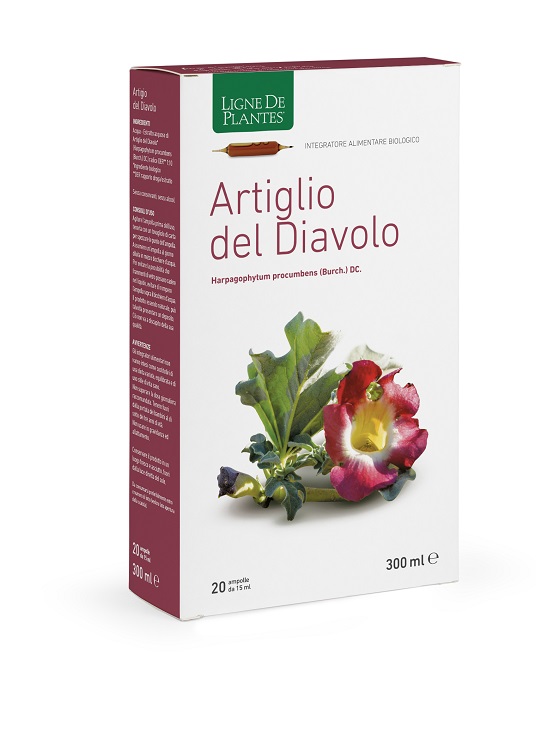 ARTIGLIO DEL DIAVOLO BIOLOGICO 20 AMPOLLE BEVIBILI DA 15 ML - Fontenova srl
