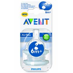 AVENT TETTARELLA FESSURA A Y PER LIQUIDI DENSI Y 2 PEZZI - Fontenova srl