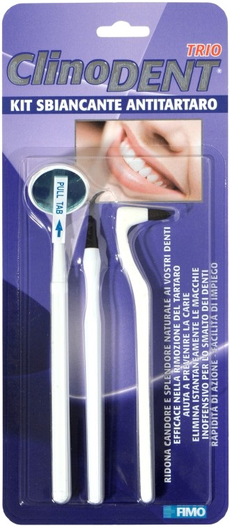 CLINODENT TRIO SBIANCANTE ANTI TARTARO - Fontenova srl