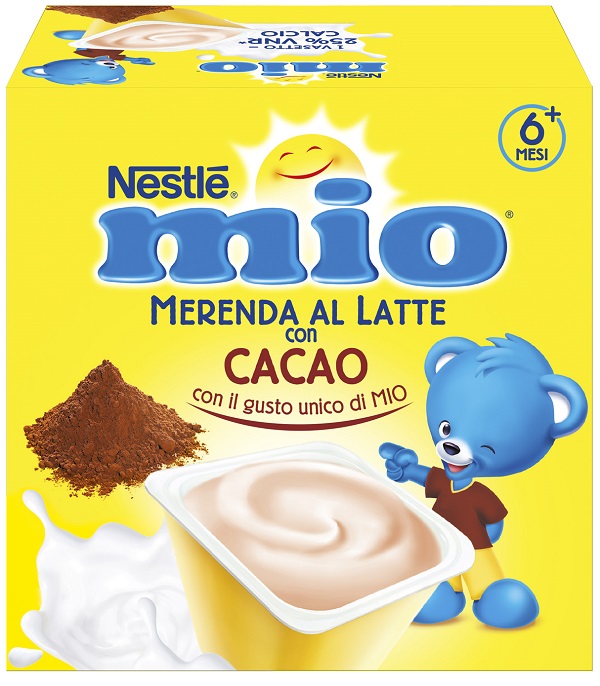 MIO MERENDA CACAO 4 X 100 G - Fontenova srl