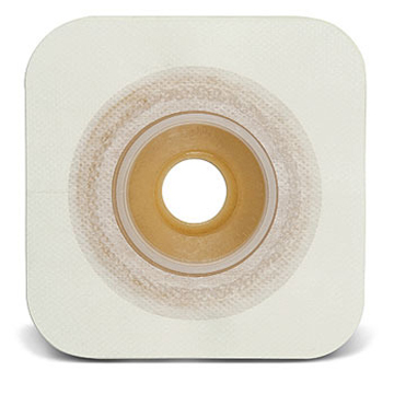 PLACCA CONVESSA NATURA+ PRETAGLIATA 22 MM FLANGIA 45 MM DURAHESIVE E CEROTTO MICROPOROSO 5 PEZZI - Fontenova srl