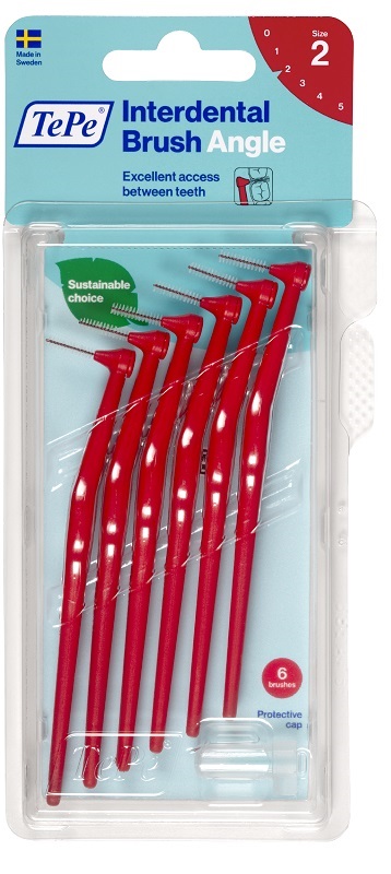 TEPE ANGLE SCOVOLINO ROSSO 0,5MM 6 PEZZI - Fontenova srl