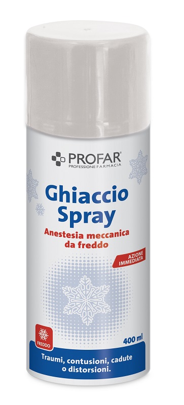 GHIACCIO SPRAY PROFAR ANESTESIA MECCANICA DA FREDDO AZIONE IMMEDIATA 400 ML - Fontenova srl