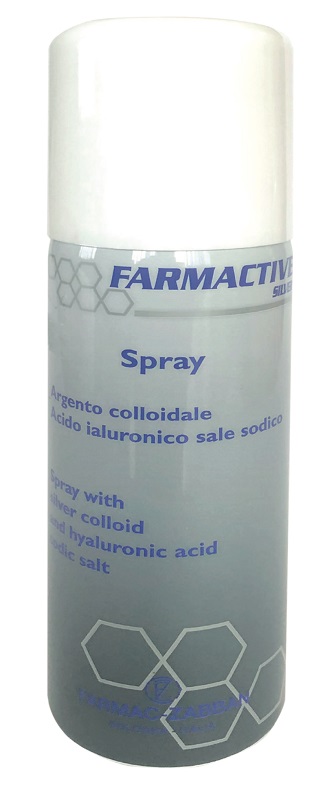 FARMACTIVE SILVER SPRAY ARGENTO ACIDO IALURONICO 125 ML - Fontenova srl