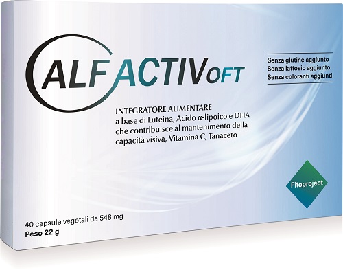 ALFACTIV OFT 40 CAPSULE DA 549 MG - Fontenova srl