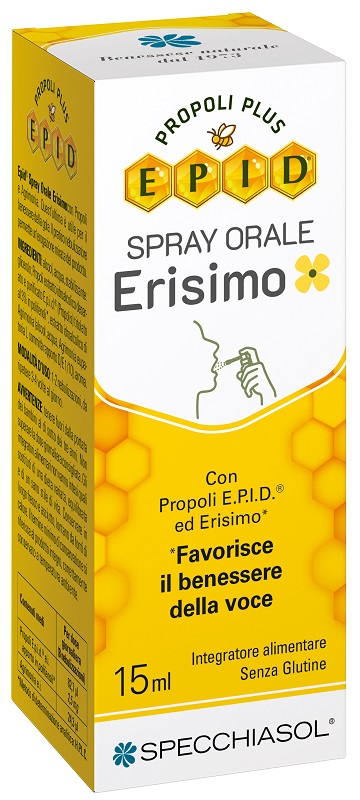 EPID SPRAY ORALE ERISIMO 15 ML SENZA GLUTINE - Fontenova srl