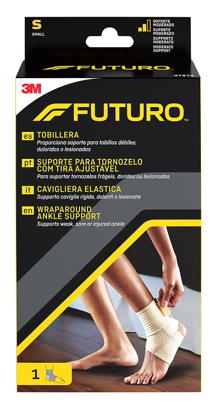 CAVIGLIERA ELASTICA FUTURO MEDIUM DIMENSIONE 20,5/23CM - Fontenova srl