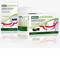 NOVA CARBONE VEGETALE 120 COMPRESSE - Fontenova srl
