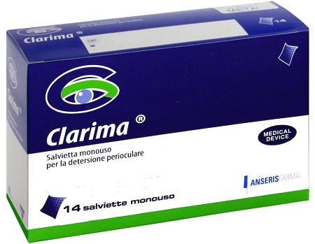 SALVIETTA PERIOCULARE CLARIMA 14 PEZZI - Fontenova srl