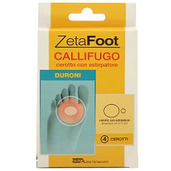 ZETAFOOT CEROTTO DURONI CALLI GR 4 PEZZI - Fontenova srl