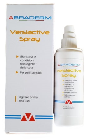 VERSIACTIVE SPRAY 100 ML BRADERM - Fontenova srl