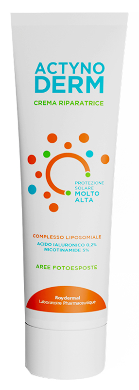 ACTYNODERM CREMA RIPARATRICE AREE FOTOESPOSTE PROTEZIONE SOLARE MOLTO ALTA 30 ML - Fontenova srl
