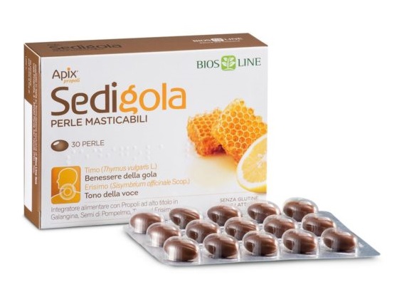 SEDIGOLA PERLE MASTICABILI 30 PERLE - Fontenova srl