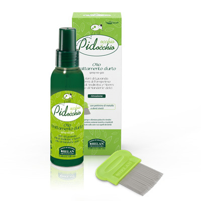 HELAN OCCHIO AL PIDOCCHIO OLIO SPRAY 100 ML + PETTININO - Fontenova srl