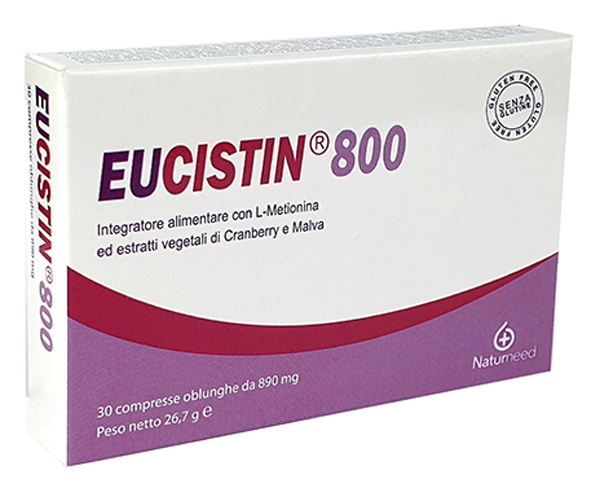 EUCISTIN 800 30 COMPRESSE - Fontenova srl