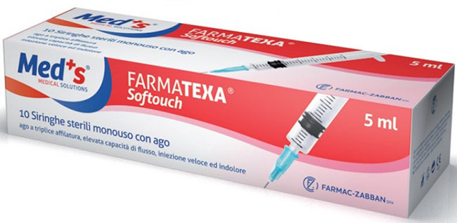 SIRINGA MEDS 5 ML 14 GAUGE 10 PEZZI - Fontenova srl