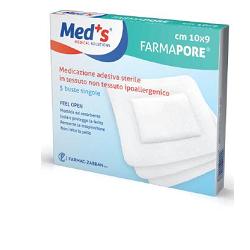 MEDICAZIONE ADESIVA OCULARE MEDS FARMAPORE 5 PEZZI - Fontenova srl