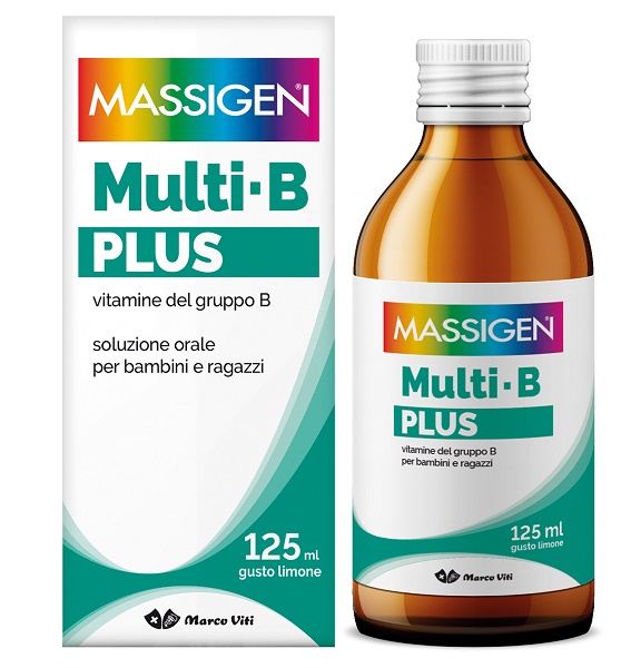 MASSIGEN MULTI-B PLUS VITAMINE DEL GRUPPO B 125 ML - Fontenova srl