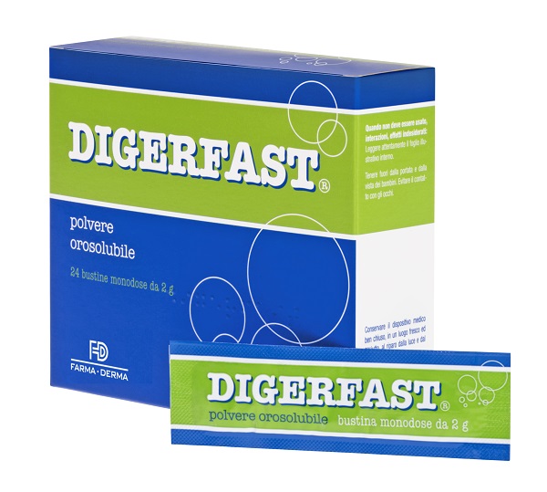 DIGERFAST POLVERE 24 BUSTINE MONODOSE 2 G - Fontenova srl