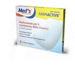 CEROTTO FARMACTIVE CICATRICI 5X7,5 CM 4 PEZZI - Fontenova srl