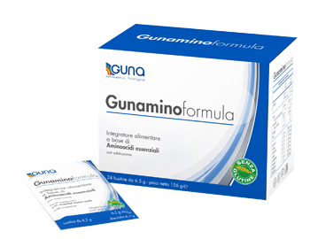 GUNAMINOFORMULA 24 BUSTINE 156 G - Fontenova srl