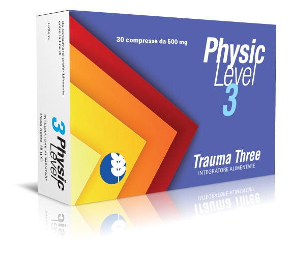 PHYSIC LEVEL 3 TRAUMA THREE 30 COMPRESSE DA 500 MG - Fontenova srl