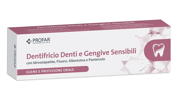 DENTIFRICIO DENTI E GENGIVE SENSIBILI 75 ML PROFAR - Fontenova srl