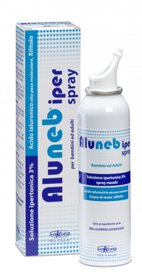 ALUNEB SOLUZIONE IPERTONICA 3% SPRAY NASALE 125 ML - Fontenova srl