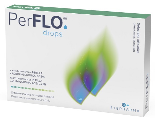 PERFLO DROPS GOCCE OCULARI 10 FIALE MONODOSE - Fontenova srl