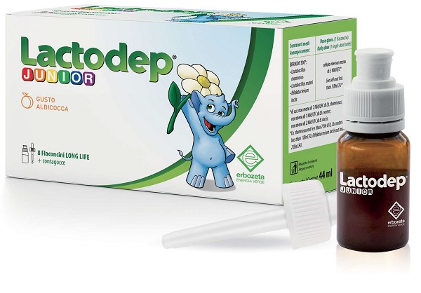 LACTODEP JUNIOR 8 FLACONCINI X 5,5 ML - Fontenova srl