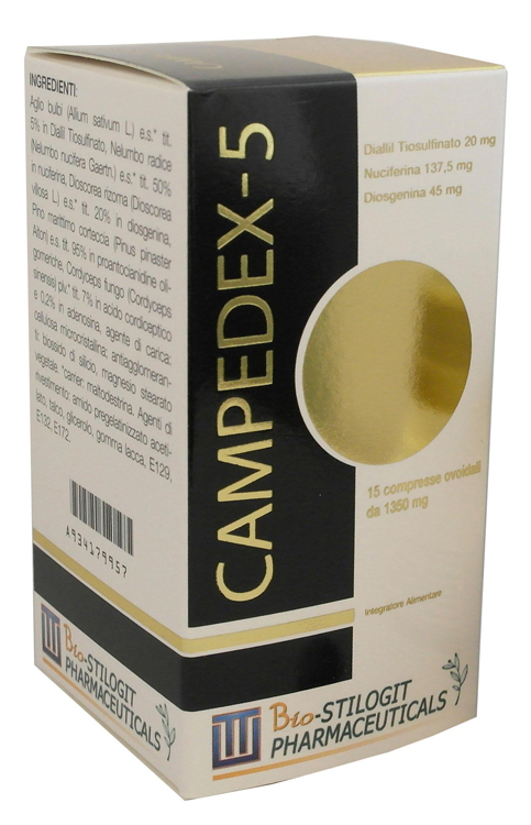 CAMPEDEX-5 15 COMPRESSE OVOIDALI 18 G - Fontenova srl