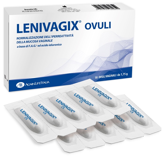 LENIVAGIX OVULI VAGINALI 10 PEZZI - Fontenova srl
