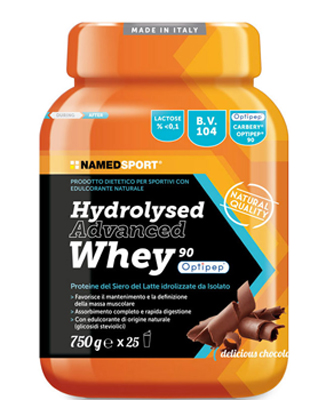 HYDROLYSED ADVANCED WHEY DELICIOUS CHOCOLATE BARATTOLO POLVERE ORALE 750 G - Fontenova srl