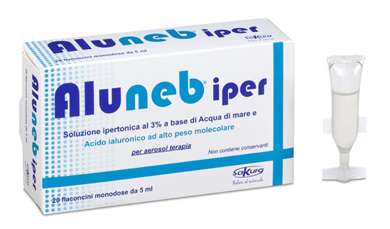 ALUNEB SOLUZIONE IPERTONICA 20 FLACONCINI MONODOSE DA 5 ML - Fontenova srl