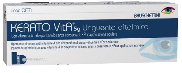 UNGUENTO OFTALMICO KERATO VITA 5 G - Fontenova srl